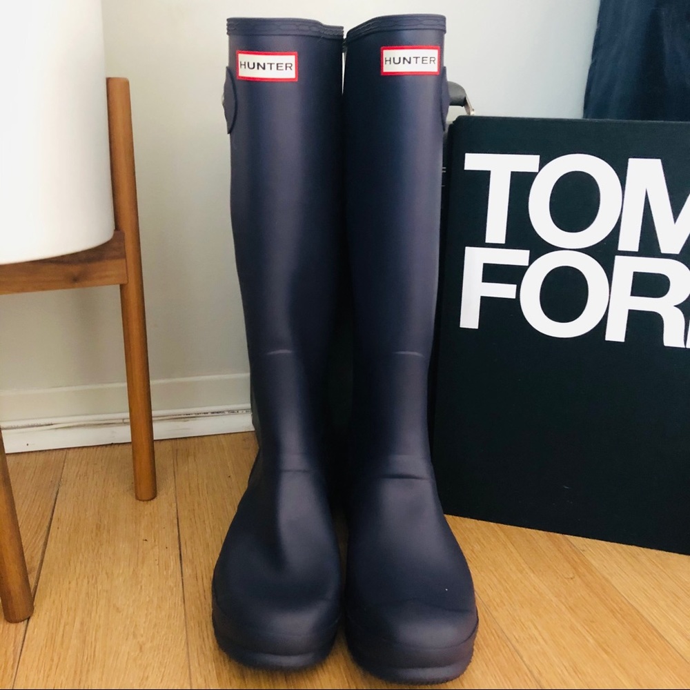 Hunter Original Tall Waterproof Rain Boot, 11 NWT - Picture 10 of 16